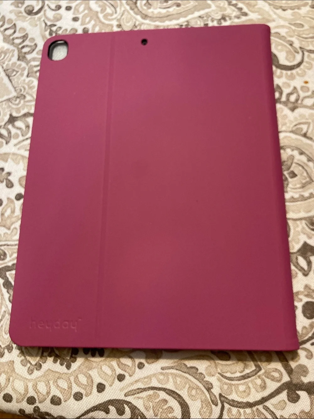 heyday Magenta Folio Case with Stylus Holder